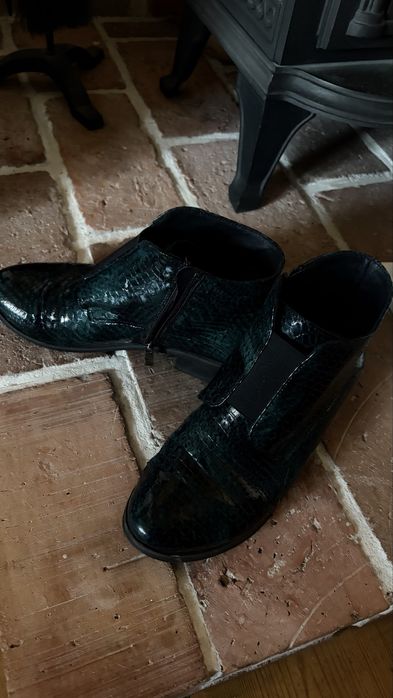 Botki 38 zielone