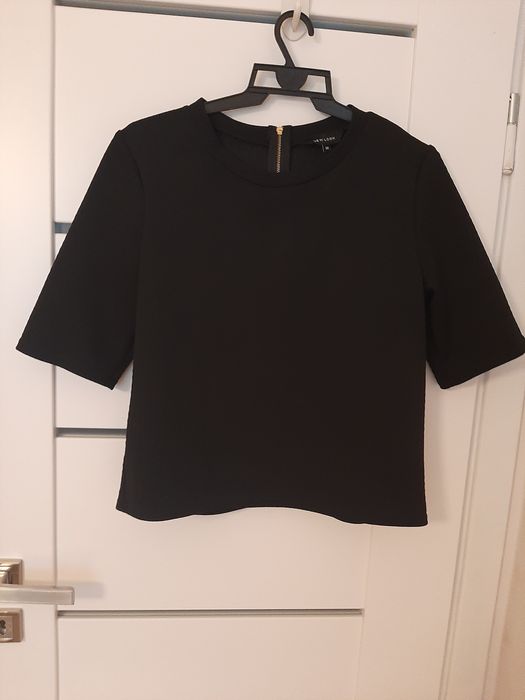 Czarna elegancka bluzka NEW LOOK 12/40 aktualne