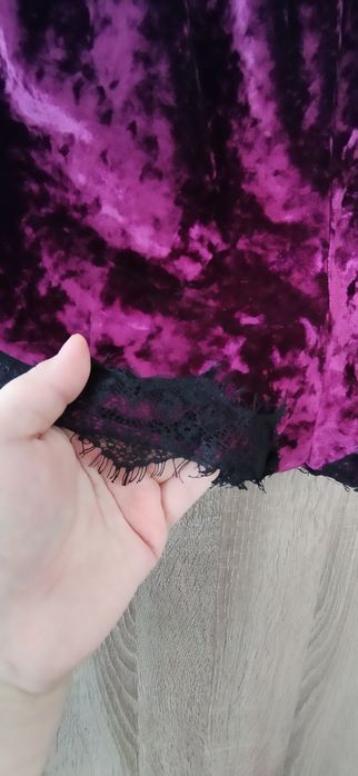 Б/у піжама фіолетового кольору з переливом