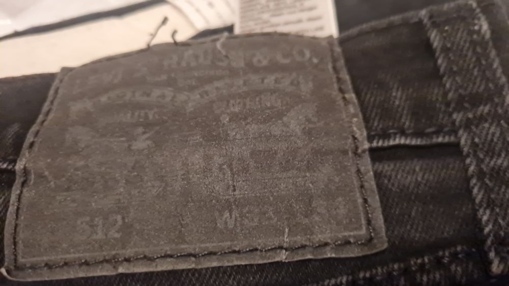 Calças levis 512  W33  L34