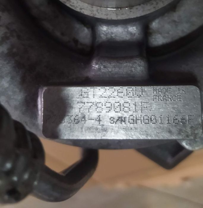 turbo 2260 garret bmw 530D 218cv ano 2004
