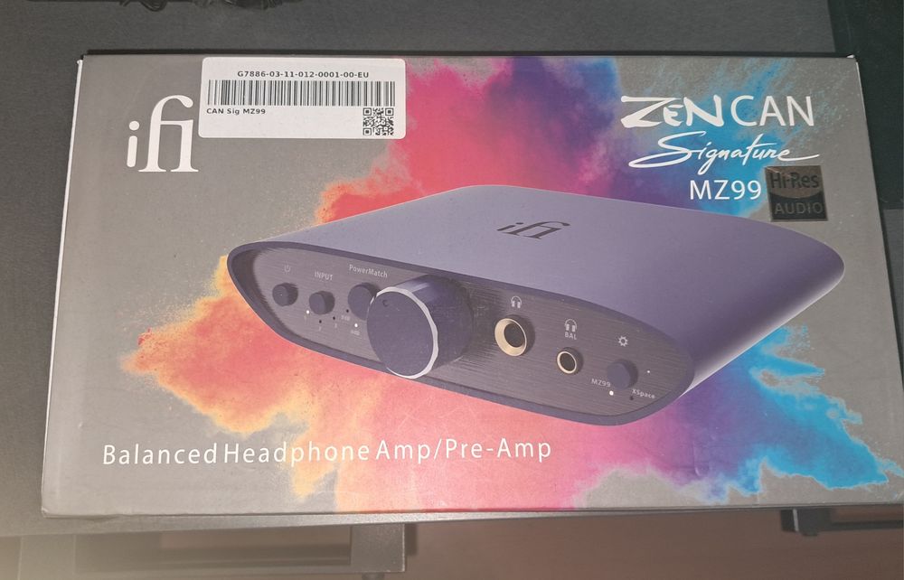 jak Nowy - iFi Audio ZEN CAN Signature  MZ99 Meze - wzmacniacz
