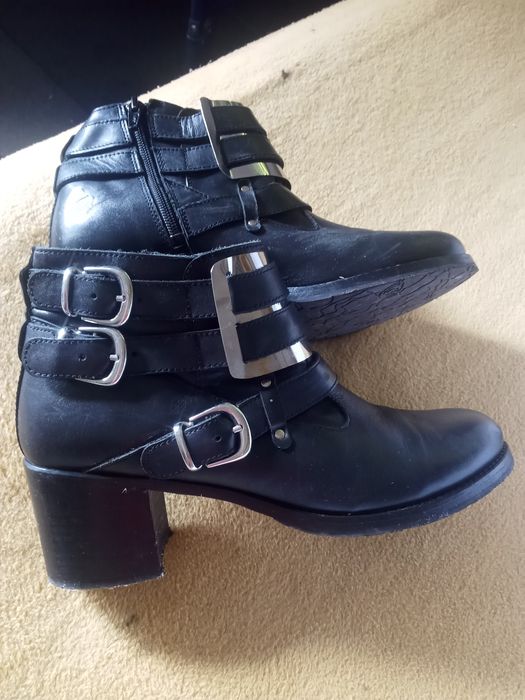 Buty damskie botki firmy Roots skóra naturalna roz 38 bdb wygodne mega