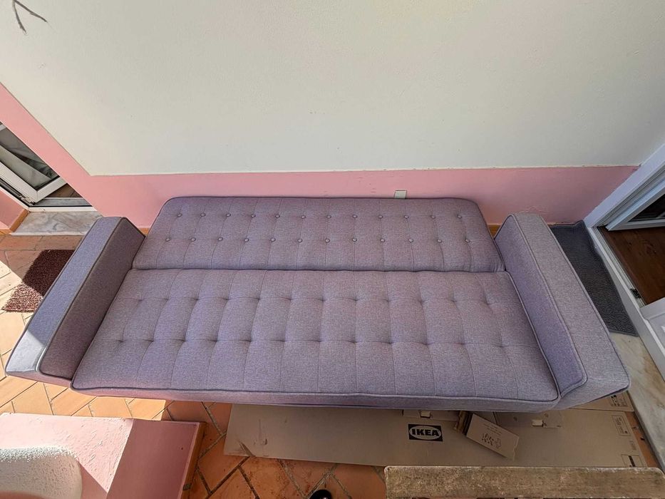 Sofa-cama, 3 lugares com transporte gratuito áte 40km