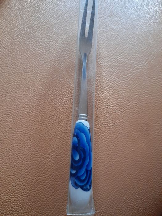 Тарілочка + виделочка для маслин/оливок