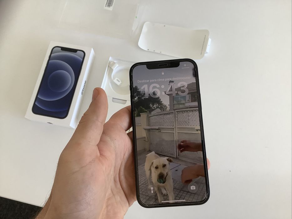 Apple Iphone 12 Preto 128gb