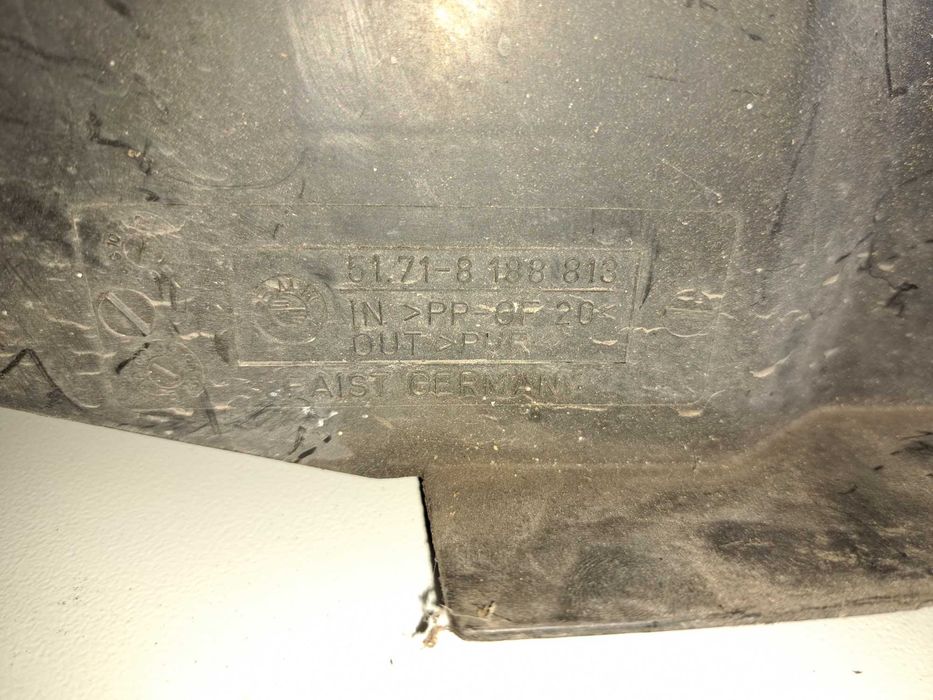 Wloty powietrza na tarcze BMW e39