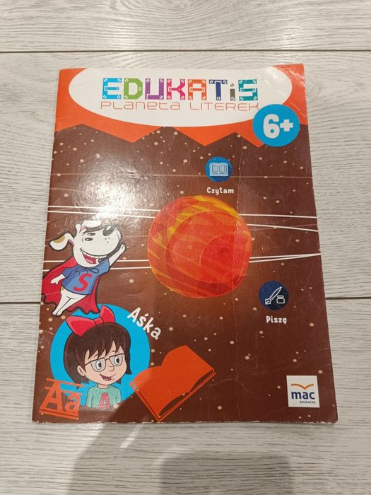 Książeczka Edukatis Planeta literek