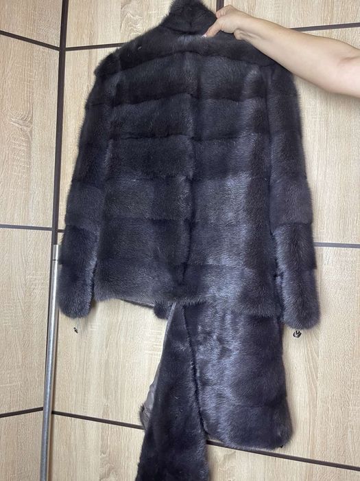 Натуральна норкова шуба