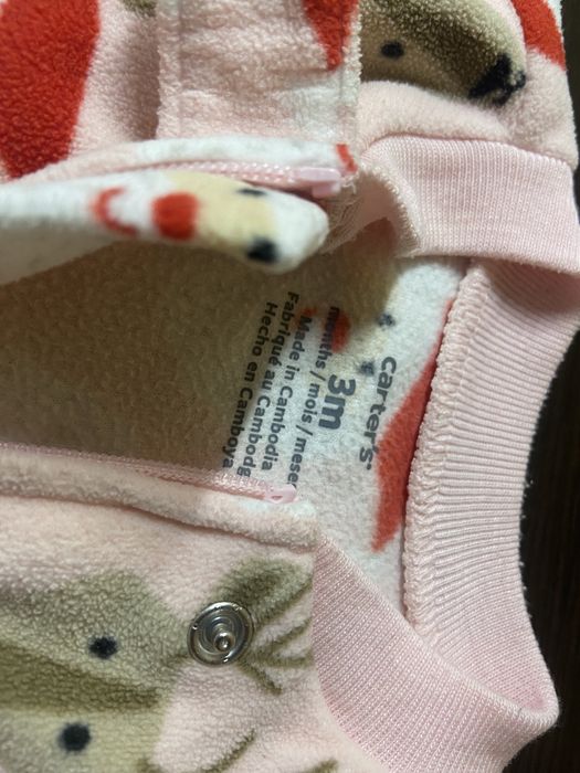 Сліп флісовий Carters боді