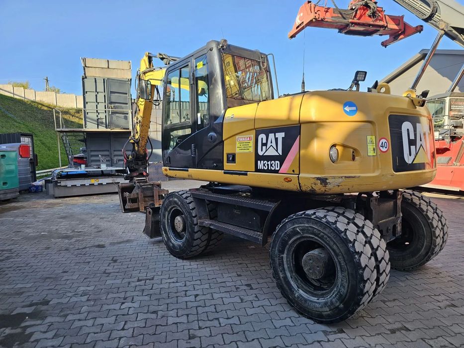 Caterpillar 313D  Koparka kołowa CAT 313D Rototilt