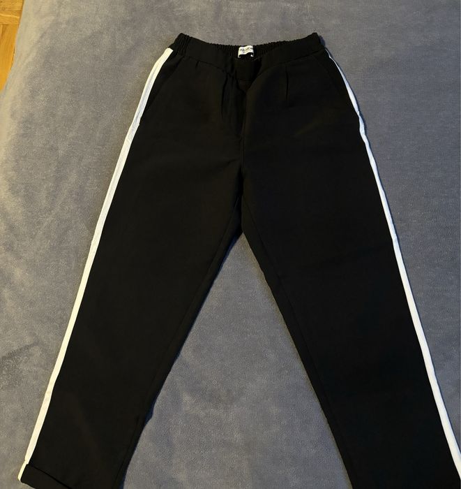 spodnie materiałowe pull&bear