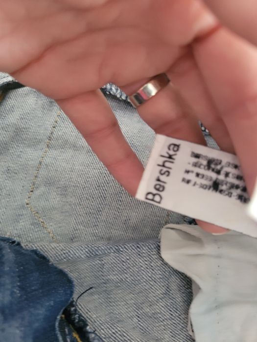 Calças ganga skinny Bershka