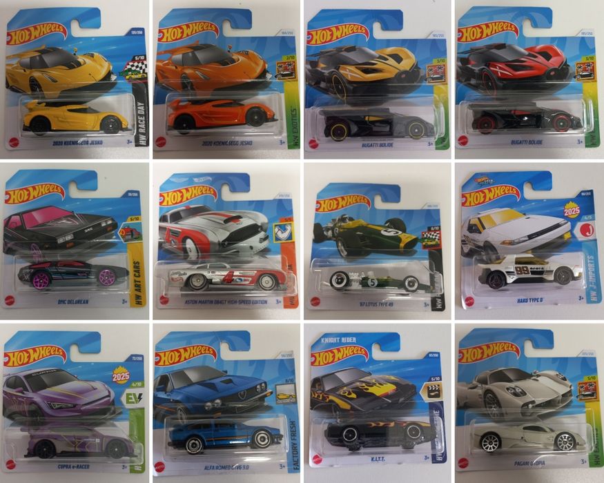 HotWheels Valores desde  3€ unidade