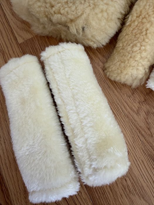 Zestaw Futerek dla konia + rekawica Naturalna
