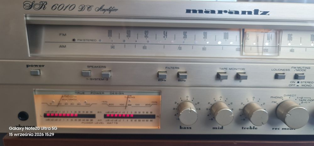 Marantz SR 6010 DC Amplifier