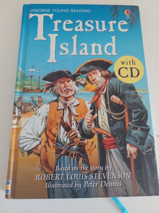 Livro Treasure Island com cd áudio