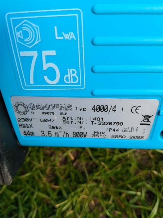 Pompa Gardena 4000/4 i electronic plus