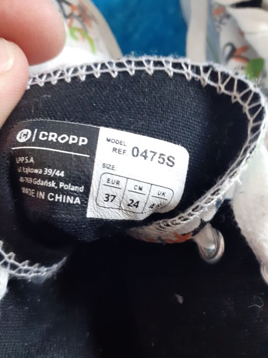 Nowe trampki firmy cropp rozmiar 37 wkladka 24 cm