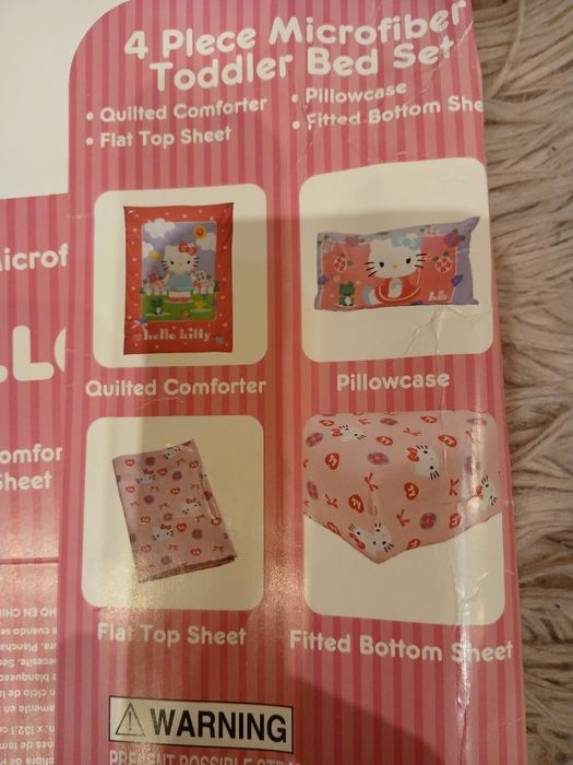 Komplet pościeli dziecięcej Hello Kitty