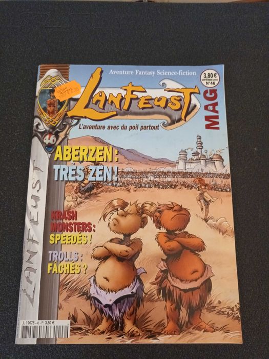 Lote de 5 revistas comics Lanfeust MAG 45-58 ano 2002/3 SOLEIL