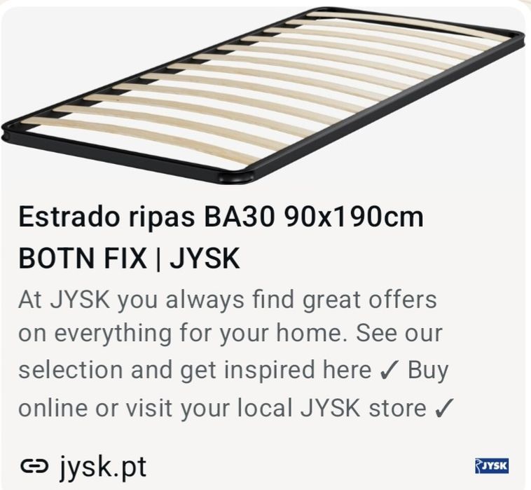 Camasolteiro JYSK