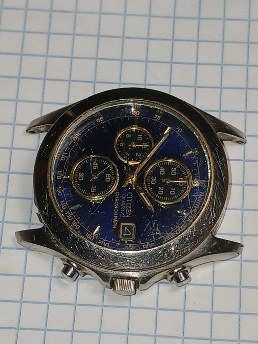 Вінтажний чоловічий годинник CITIZEN хронограф
