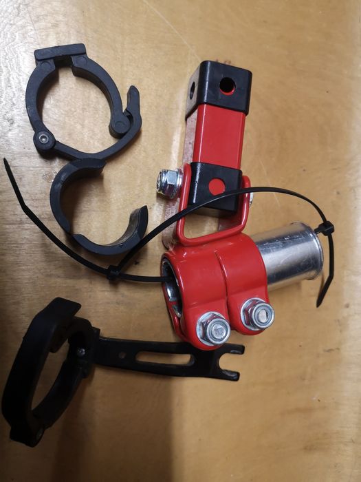 Zaczep hol rowerowy rower przyczepka tandem