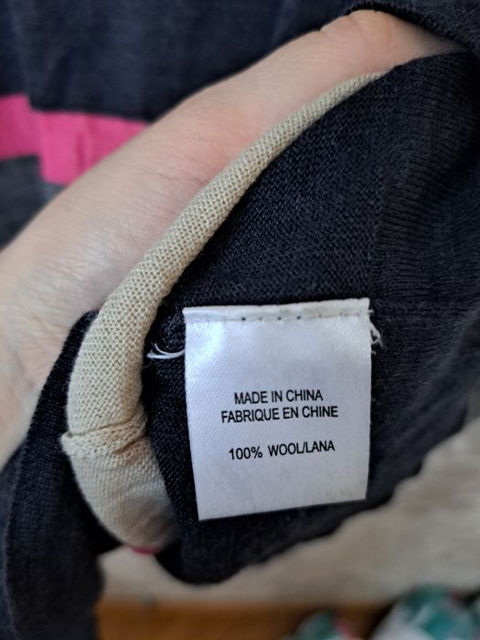 Wełniana sukienka theory merino wool