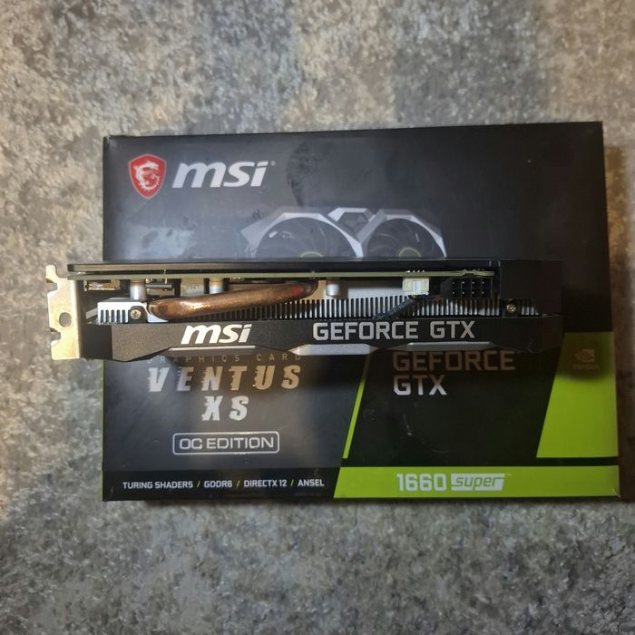 Видеокарта GeForce GTX 1660 super  MSI Ventus XS OC
