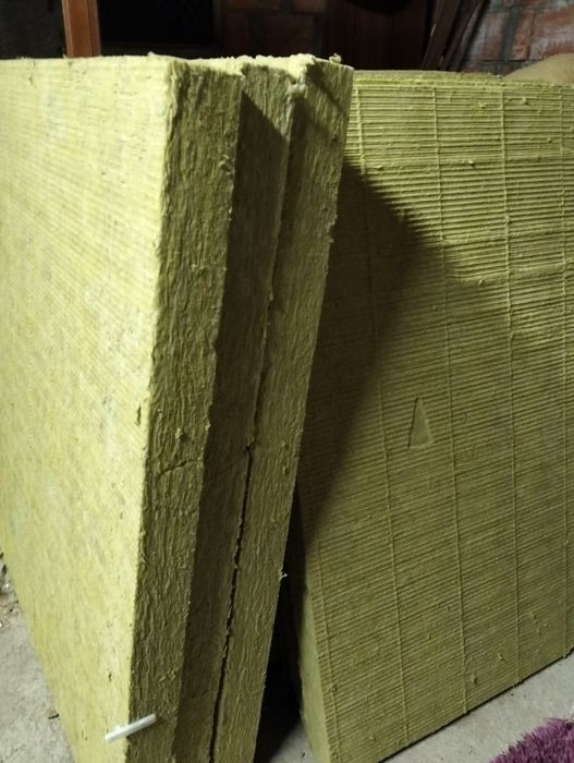Lã de rocha prensada de 80cmsde grossura