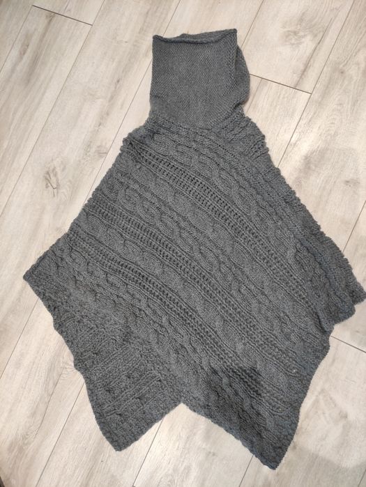 Poncho szare mohito