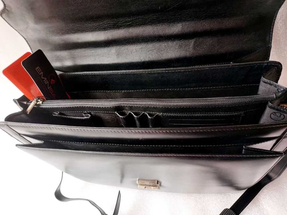 Портфель кожаный EMINSA