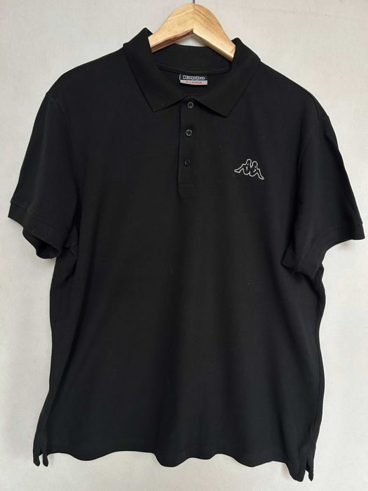 Kappa _ Czarna basic koszulka polo XL