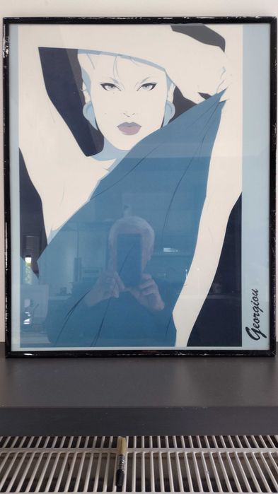 Obraz w ramie metalowej 41 x 51 cm