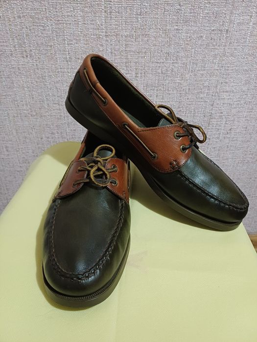 Чоловічі шкіряні туфлі  Clarks 46 розміру, устілка 31см