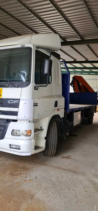 DAF CF 85 380, com grua Palfinger PK17502