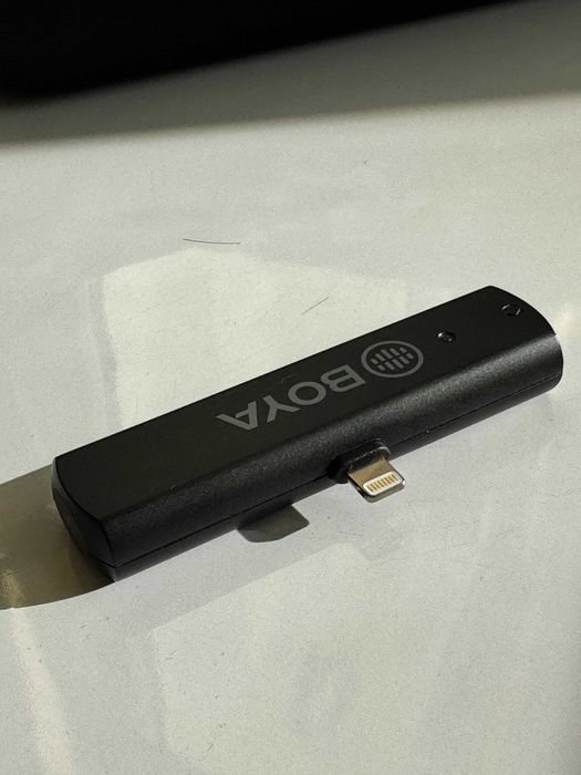 Мікрофон петличний Boya BY-WM4 Pro-K4, для iPhone/iPad (Lightning)