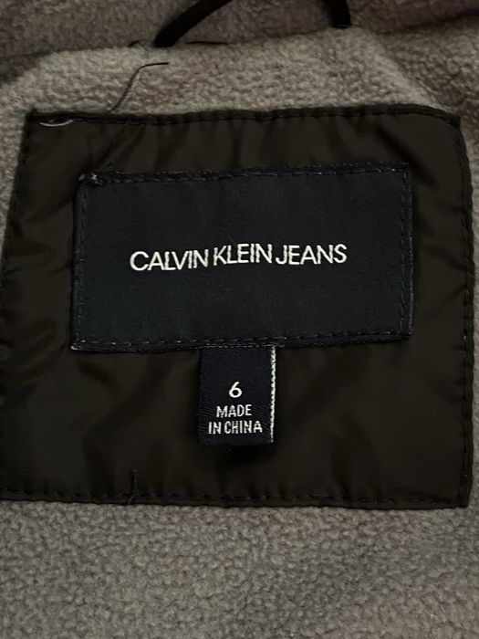 Пуховик Calvin Klein Kids