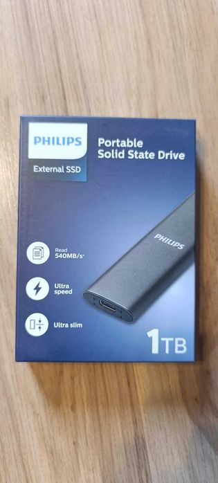 Przenośny dysk zewnętrzny PHILIPS  SSD 1 TB