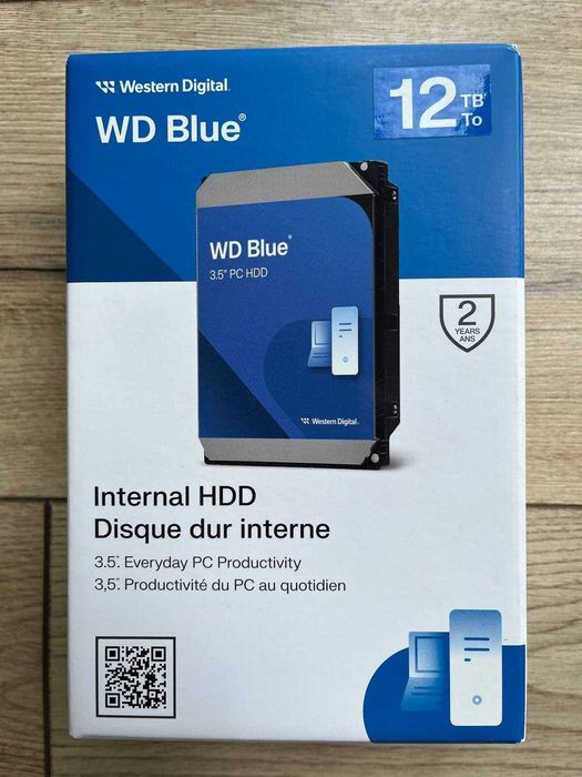 Жорсткий диск Western Digital Blue 12TB SATA III (WD120EAGZ)