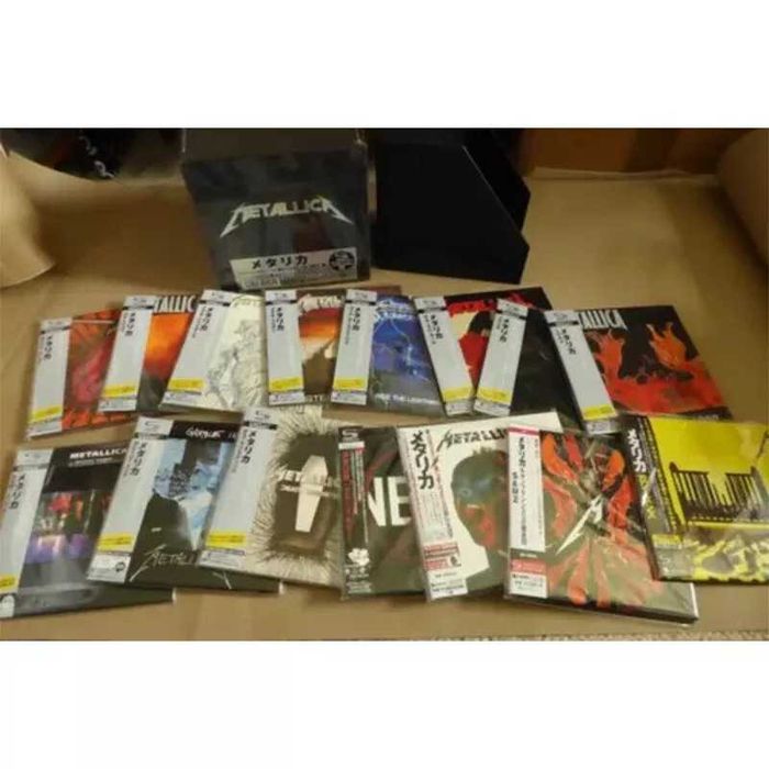 Metallica BOX SET 15 альбомів, 21 діск. Нове. Запечатано. Міні