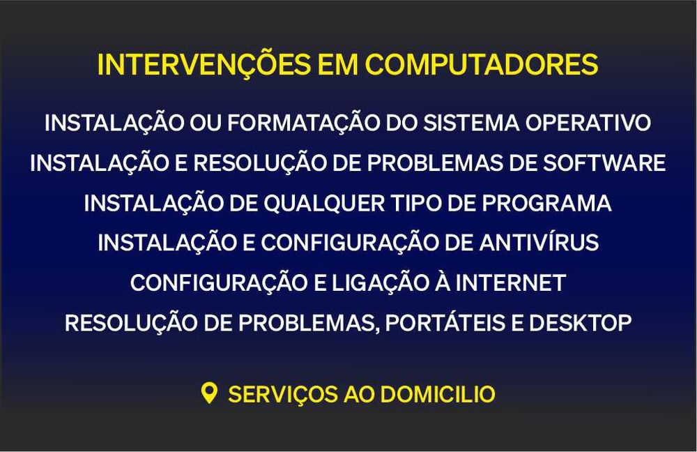 Serviços de informática