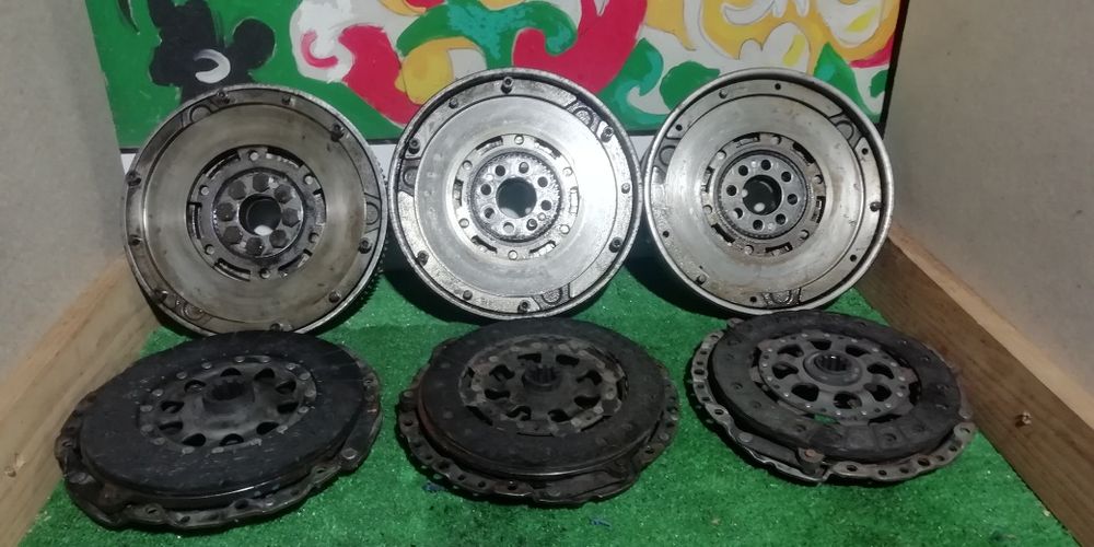 Kits de embraiagem completo bimassa bmw e46, disco e prensa igual novo
