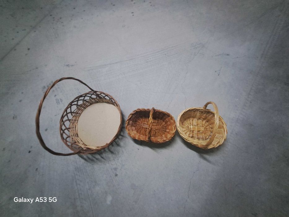 Cesto de Verga impecável