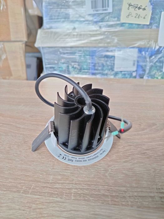 Точковий LED світильник 12,5W Optiled Vortex 2800K 700lm - 101шт