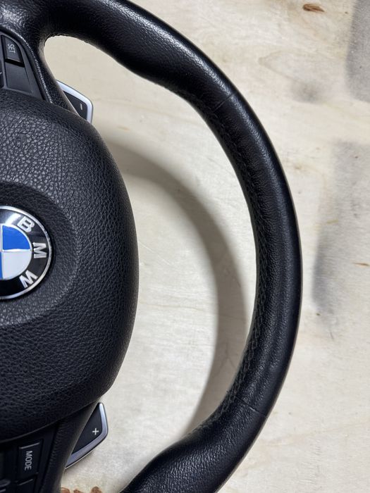 Кермо Руль BMW F30 F31 рестайлінг з підігрівом з лепестками