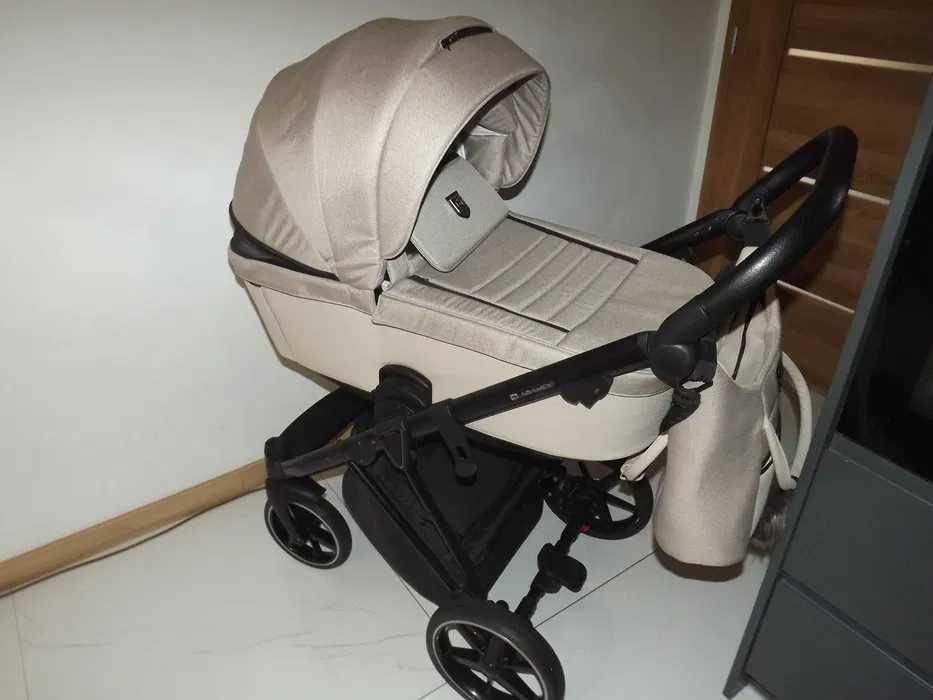 Adamex belissa special edition Beżowy 3w1 Nowa spacerówka