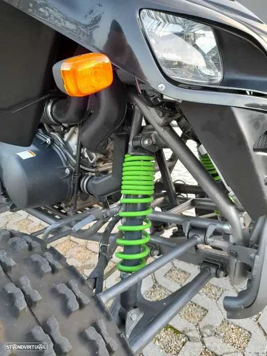 Plásticos Kawasaki KFX 700 Pretos