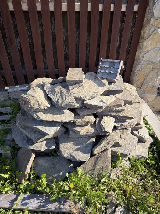 Kamień łupek szarogłazowy naturalny